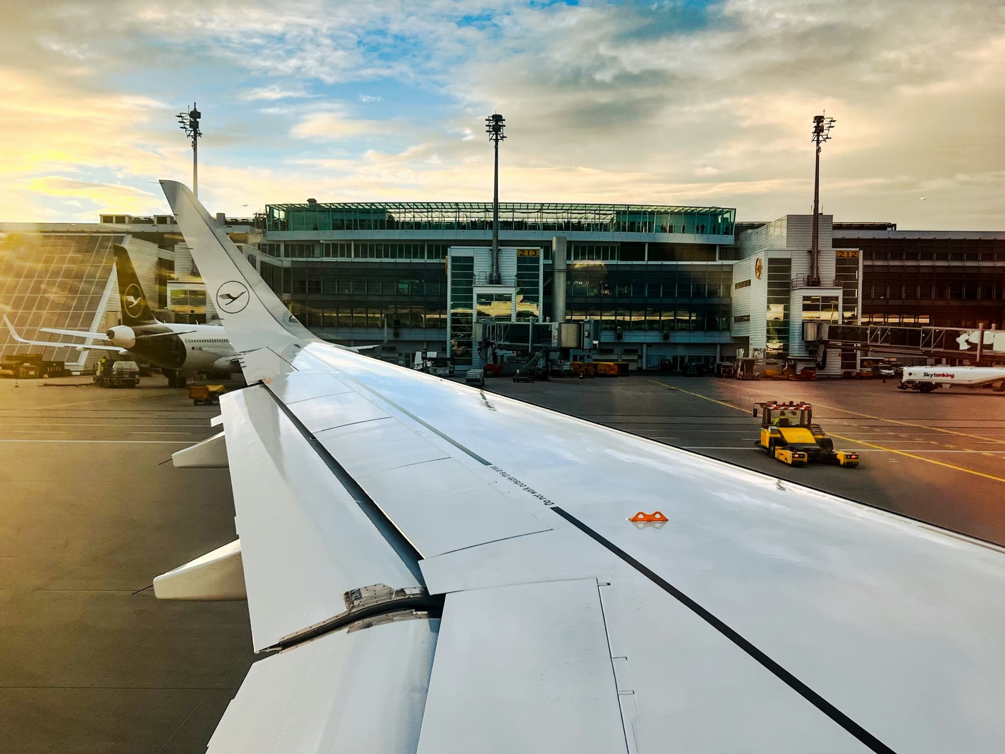Luftfracht und Cargo Handling am Flughafen München